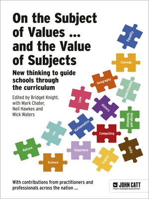 cover image of On the Subject of Values ... and the Value of Subjects
